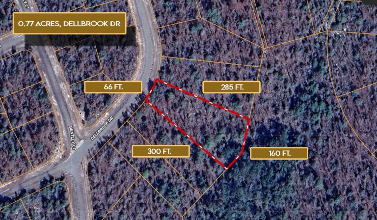 0.77 Acres, Dellbrook Dr, Chipley, FL 32428