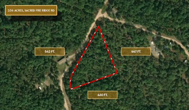 2.56 Acres, Sacred Fire Ridge Rd, Proctor, OK 74457