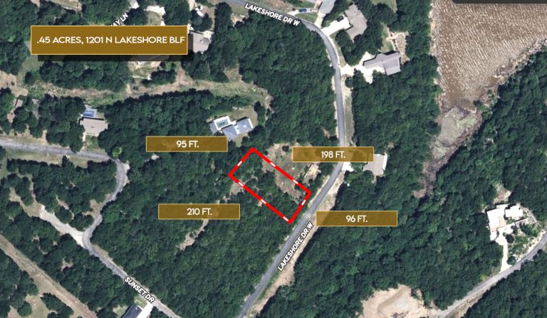 0.45 Acres, 1201 N Lakeshore Bluff, Cleveland, OK, 74020