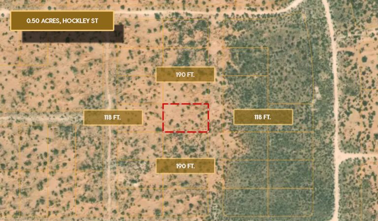 0.50 Acres, Hockley St, El Paso, TX 79928