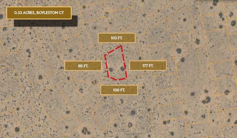 0.33 Acres, Boyleston Ct, El Paso, TX 79928